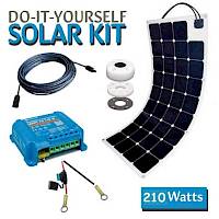 210 Watt Flexible Solar DIY Kit